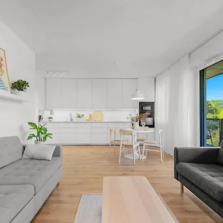 Appartement Bright Design Loft With Balcony *