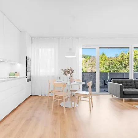 Апартаменты Bright Design Loft With Balcony Братислава